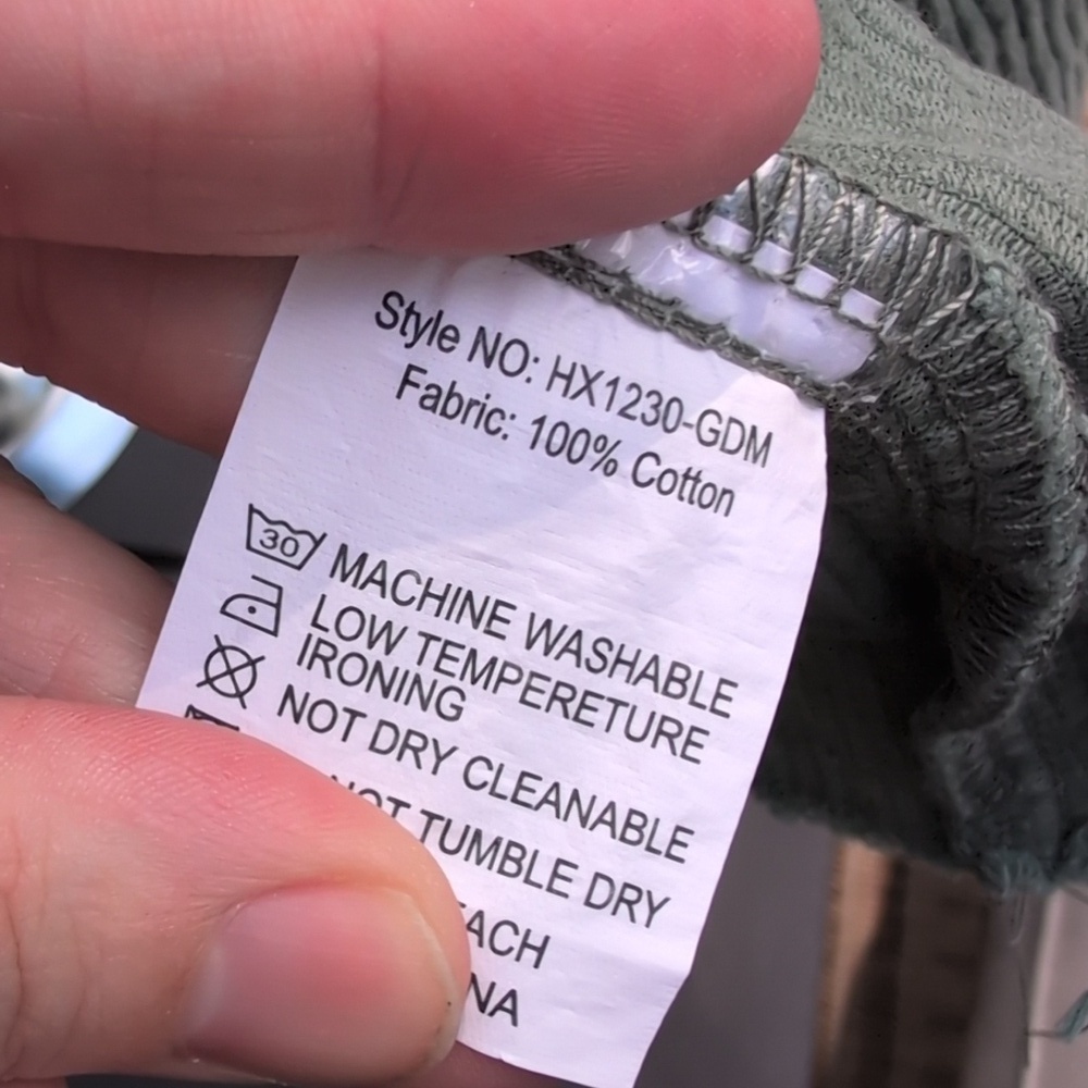 Oversized Olive Green Corduroy Shacket - Women's XS - Picture 7 of 7